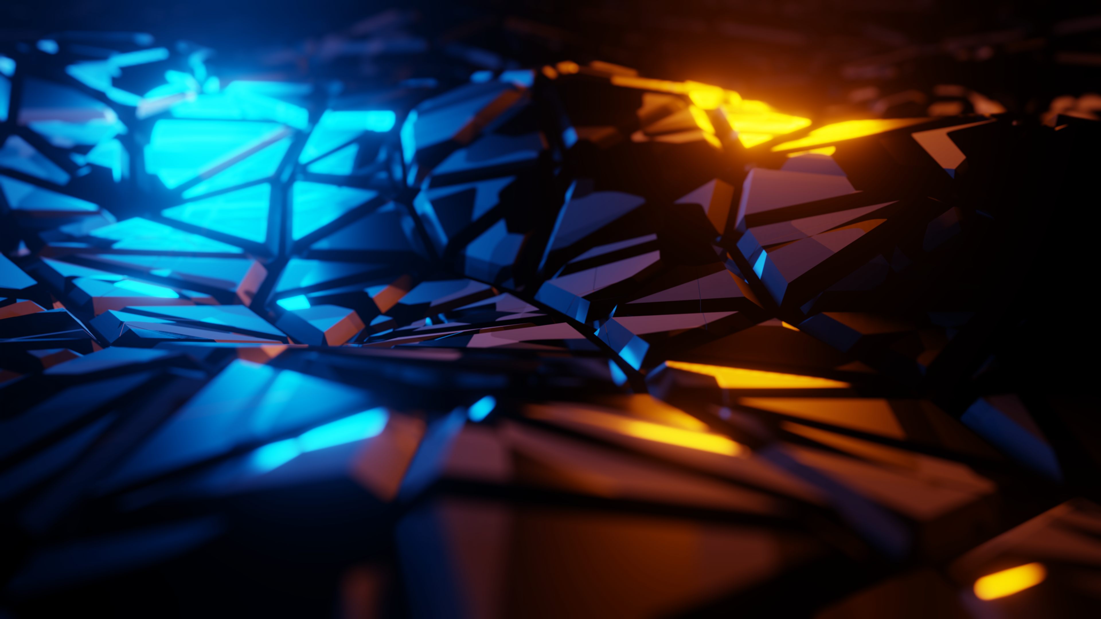 Broken Abstract background