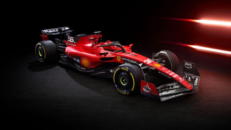 Ferrari SF-23 Formula One cars
