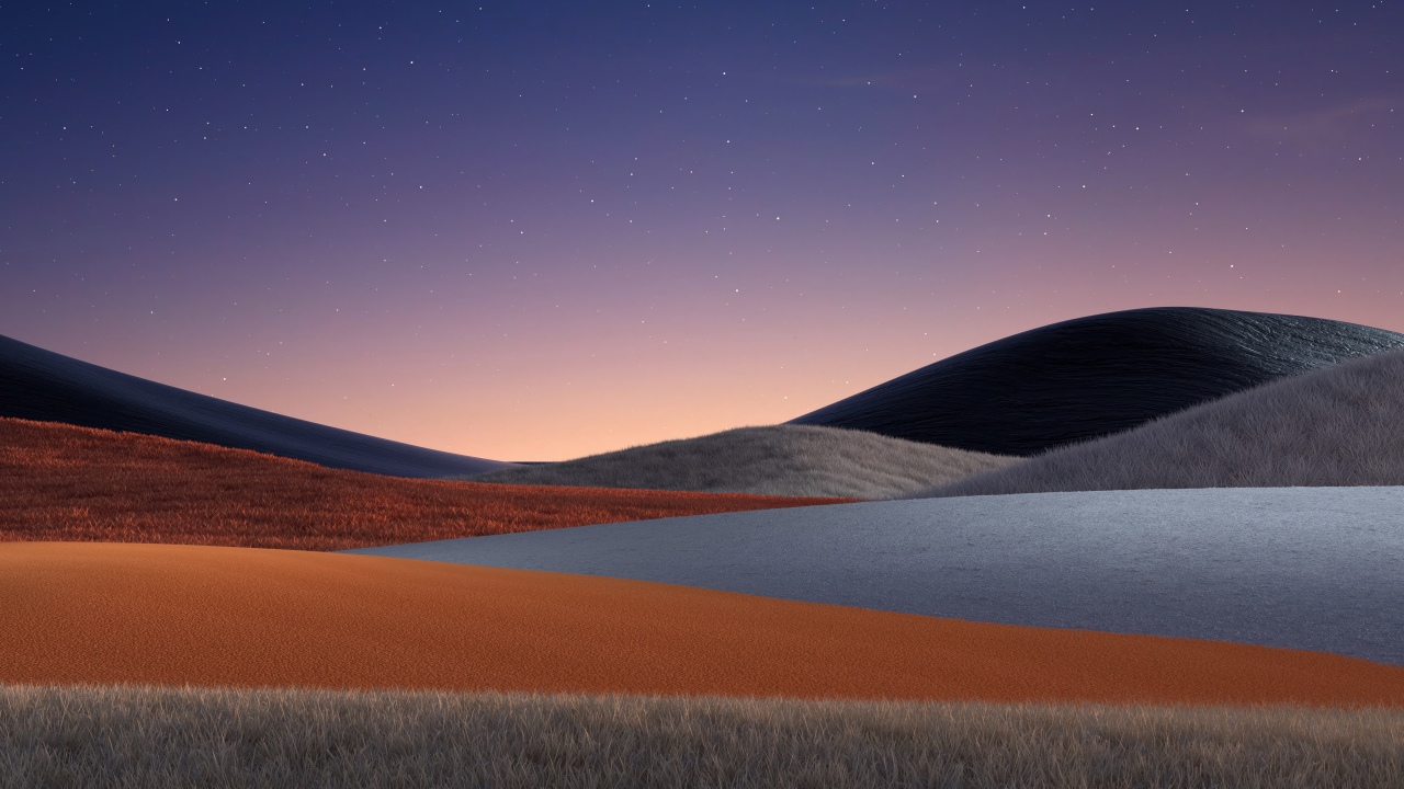 Rolling hills Twilight