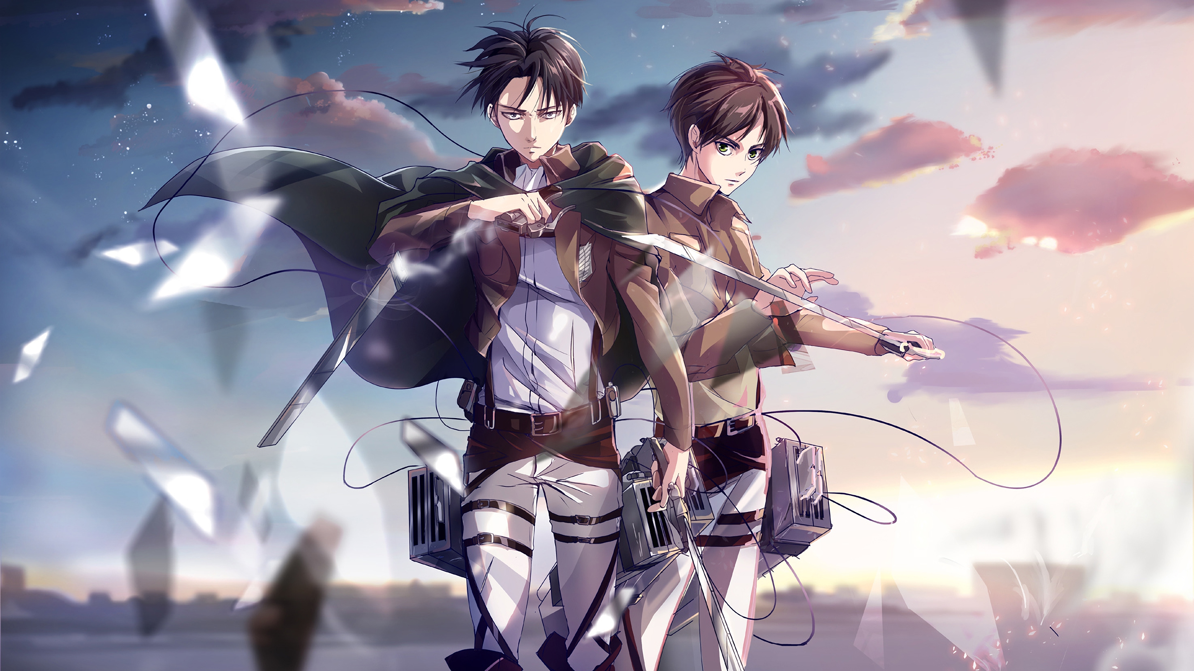 Eren Yeager Levi Ackerman