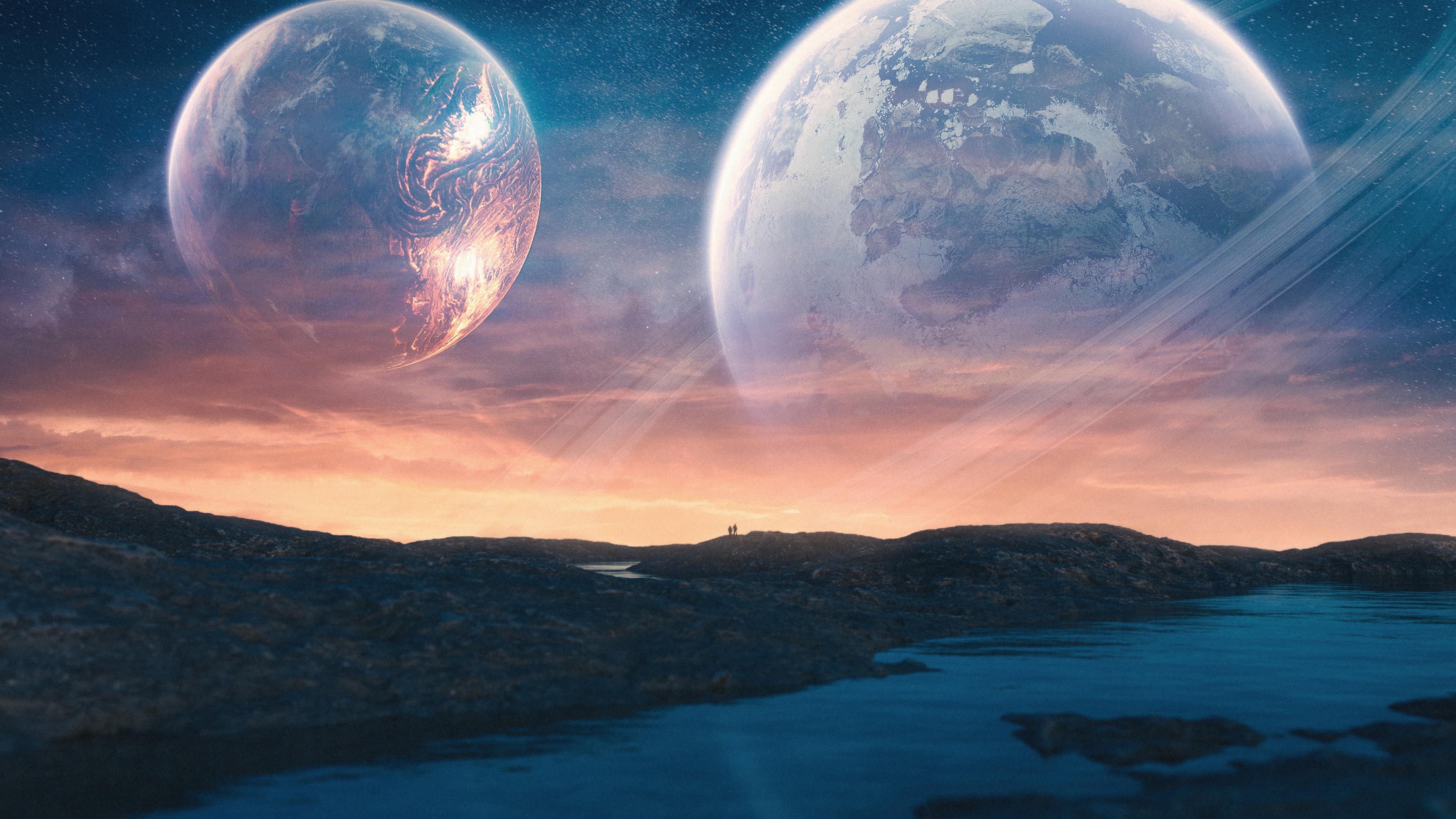 Surreal Planets
