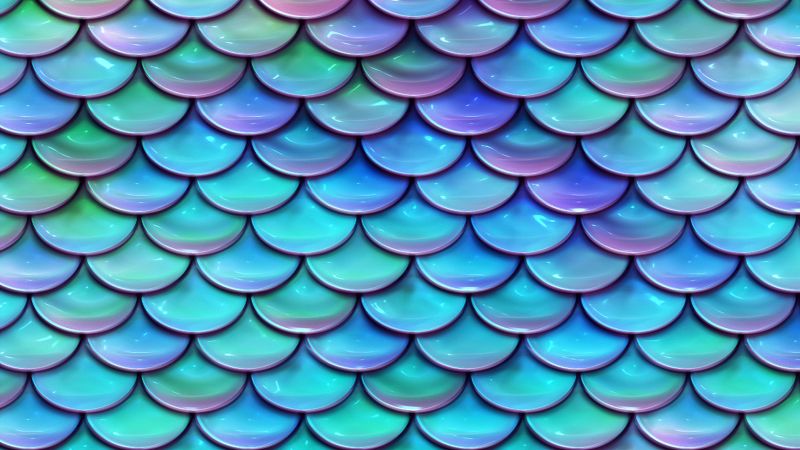 Mermaid scales Pattern