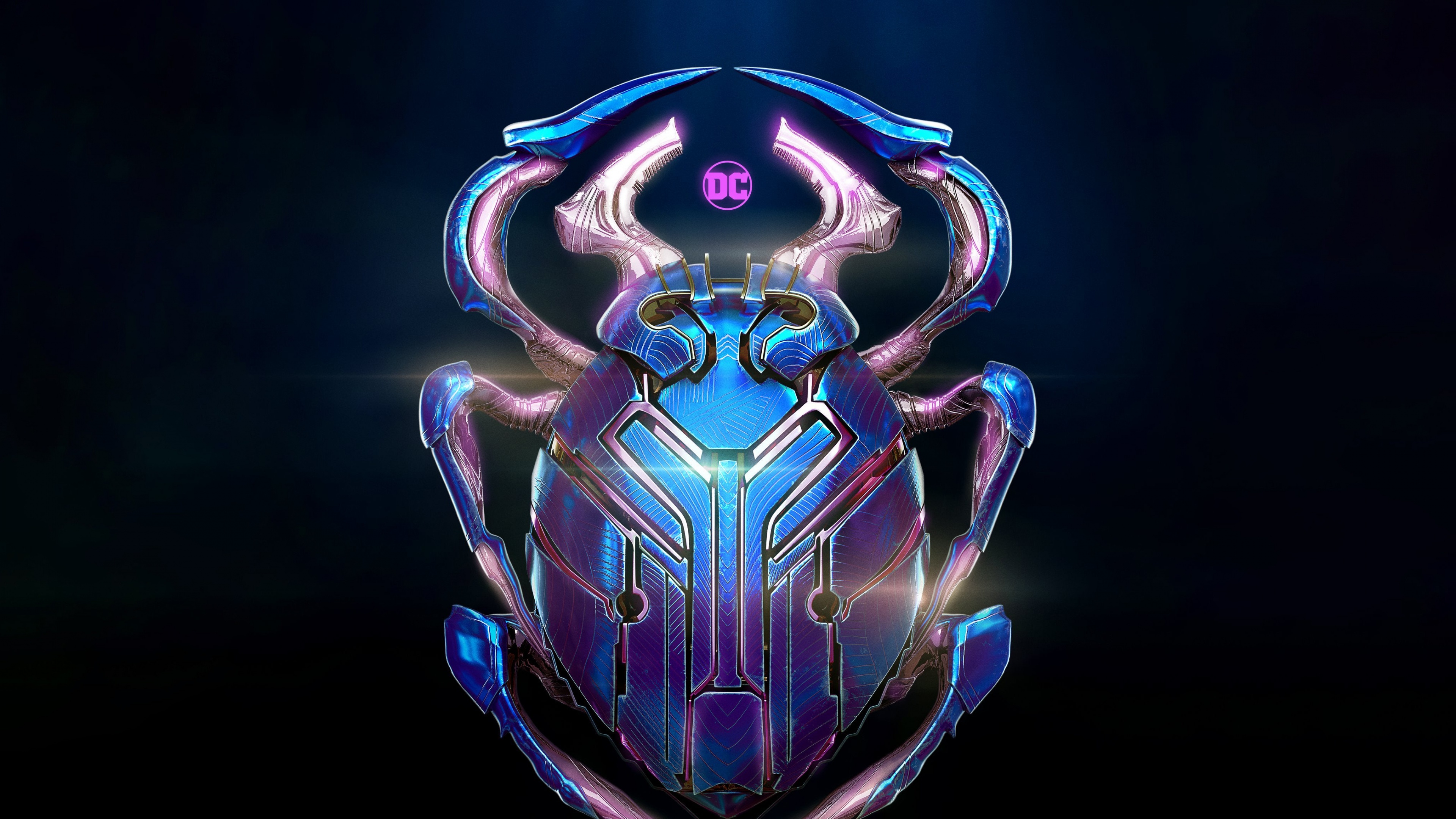 Blue Beetle Scarab