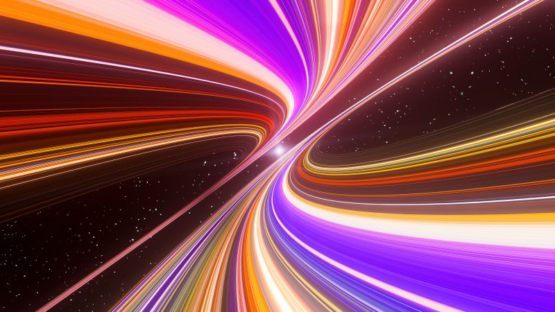 Cosmic Light trails