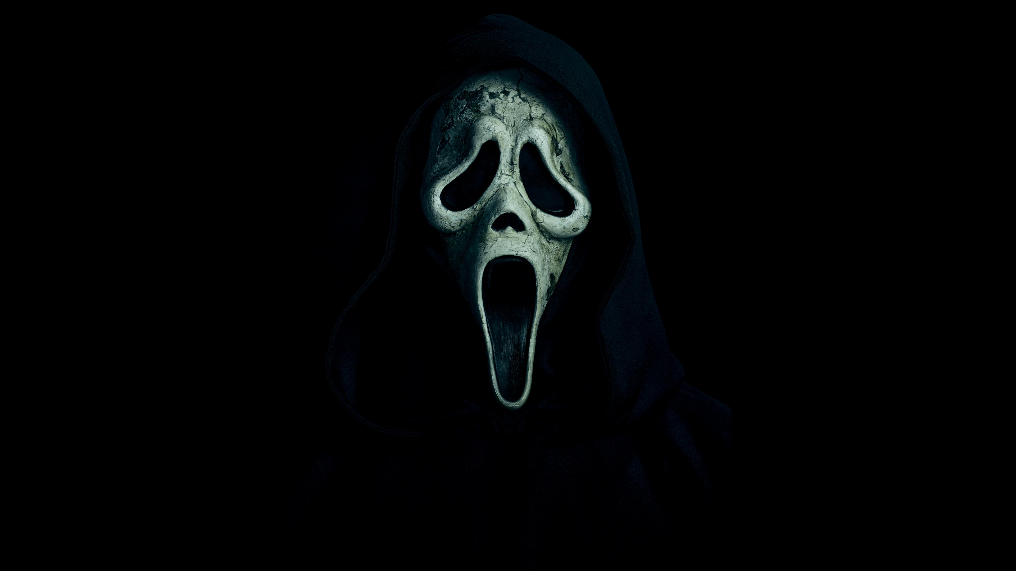 Ghostface Black background