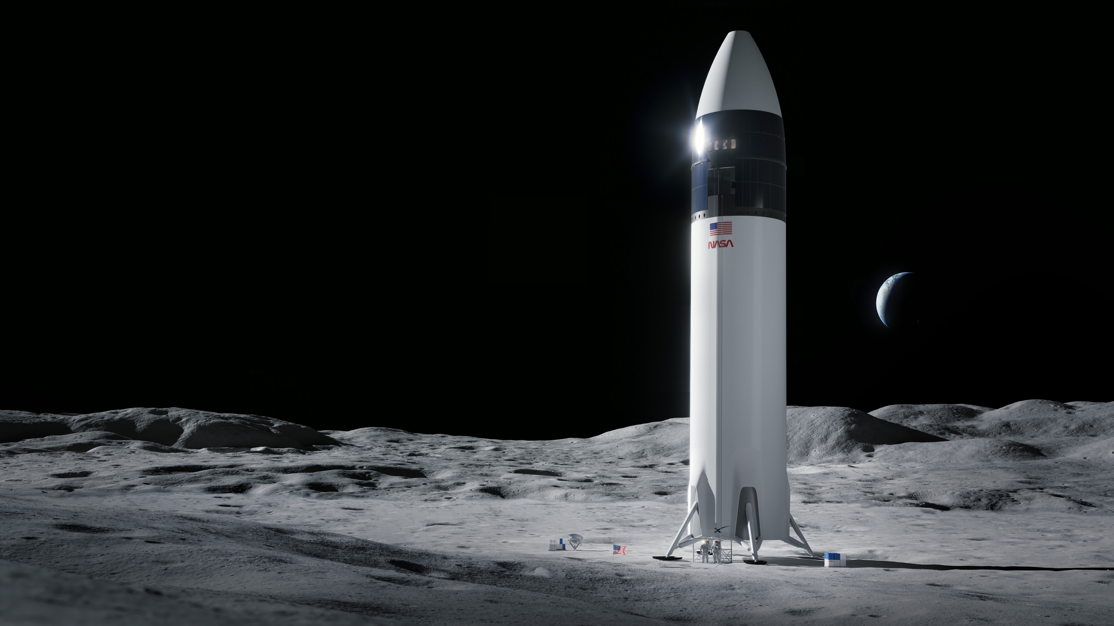 Starship HLS NASA