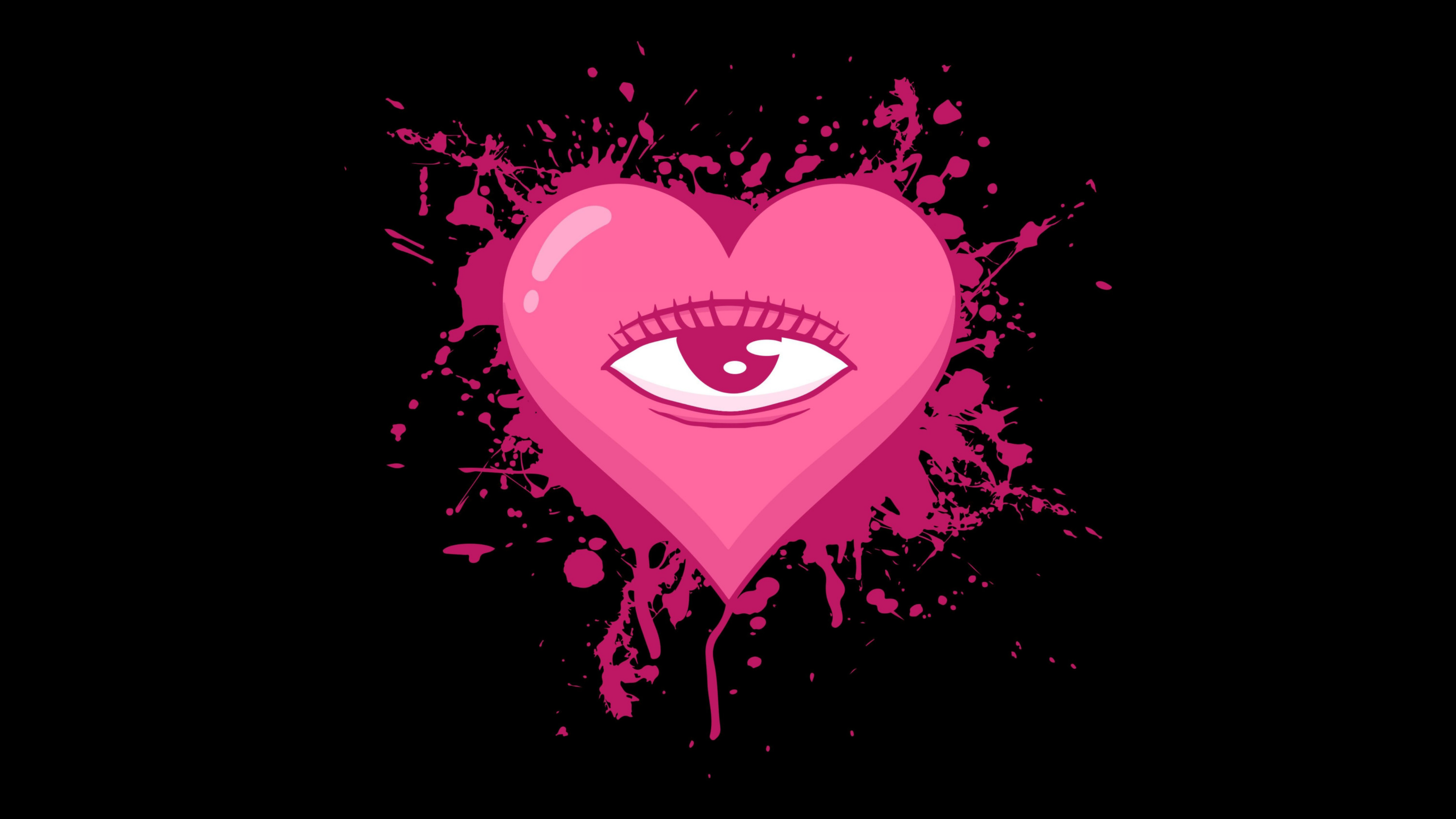 Weirdcore Pink Heart