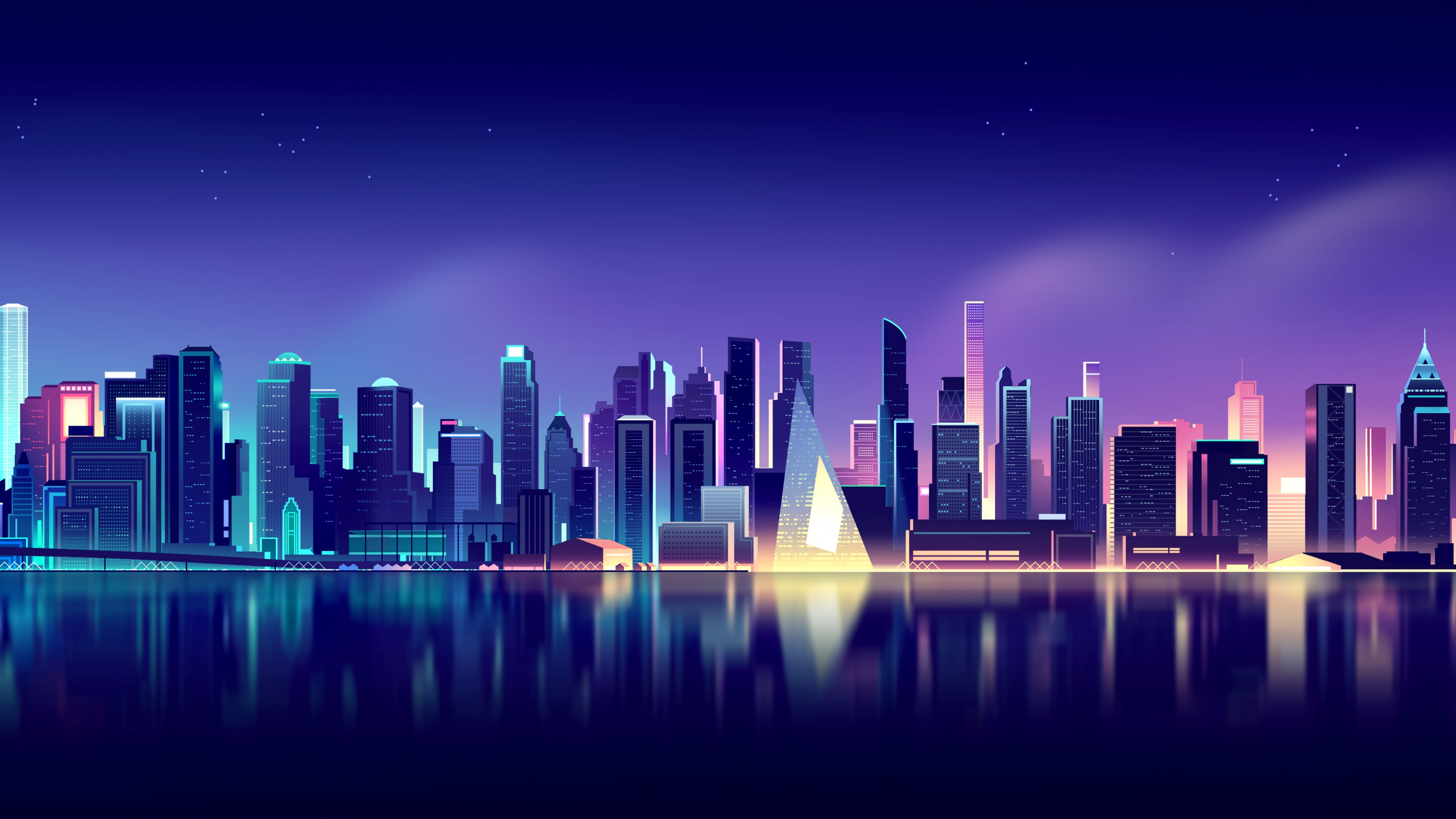 Cityscape Neon