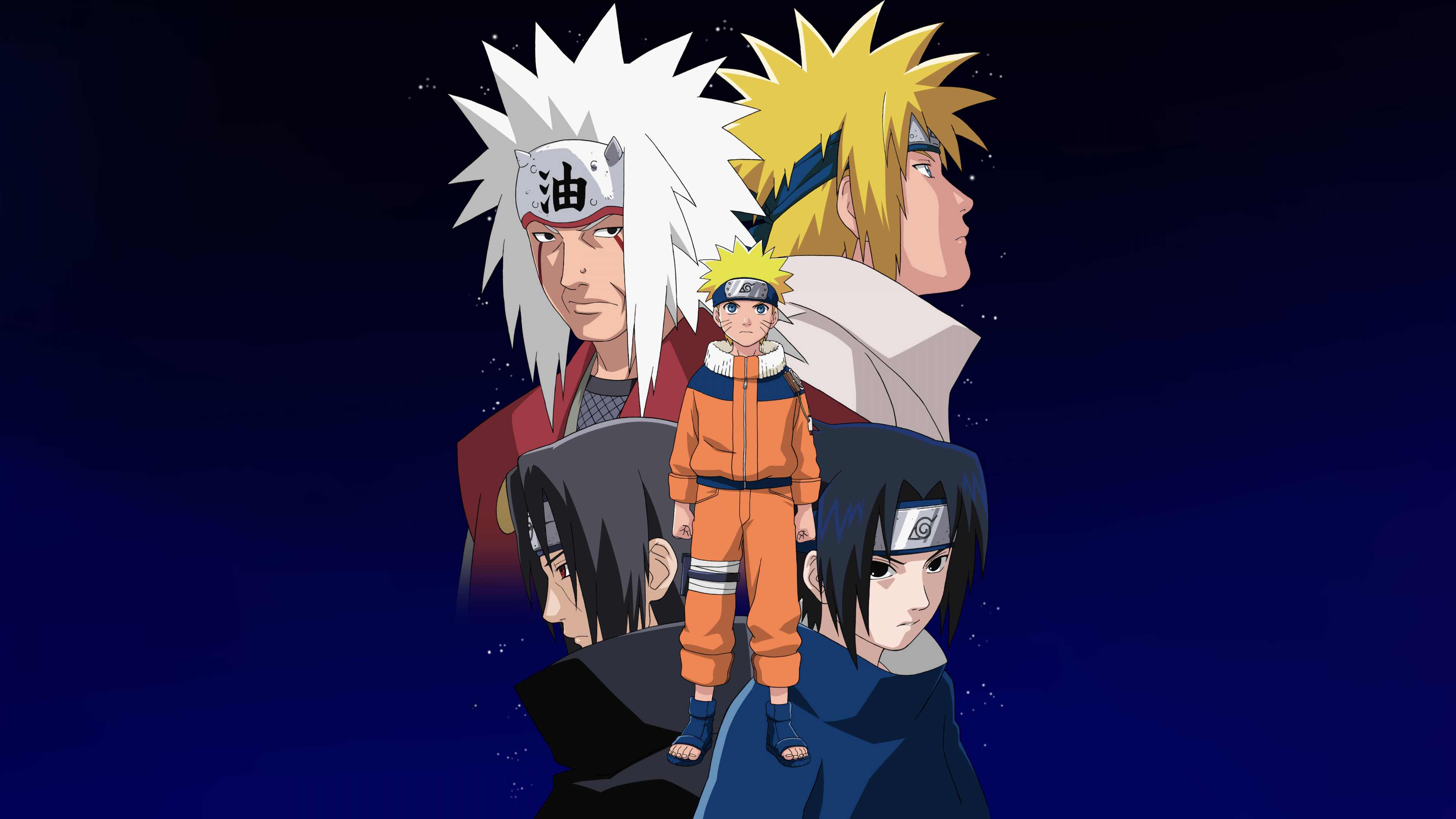 Jiraiya Minato Namikaze