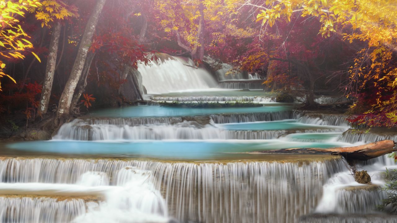 Erawan Falls Aesthetic