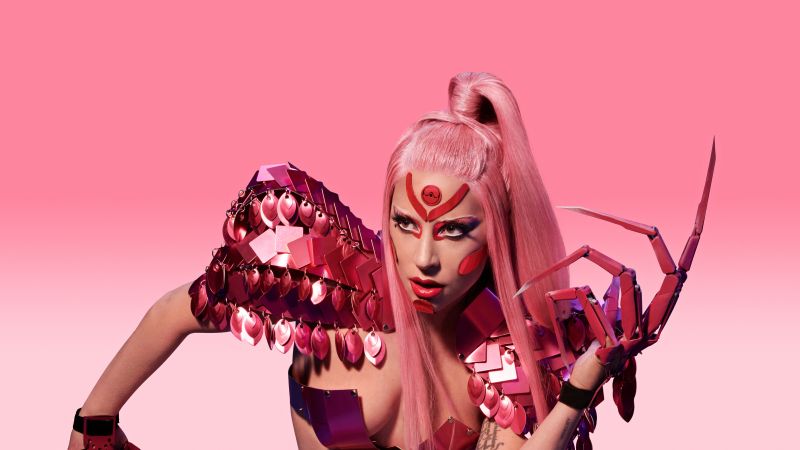 Lady Gaga Pink aesthetic