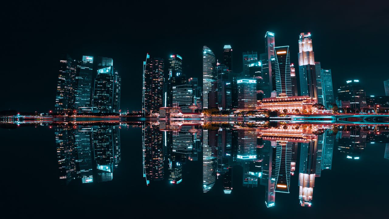 Singapore City Skyscrapers