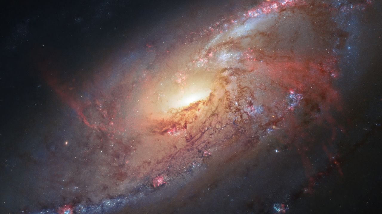 Spiral galaxy Messier 106