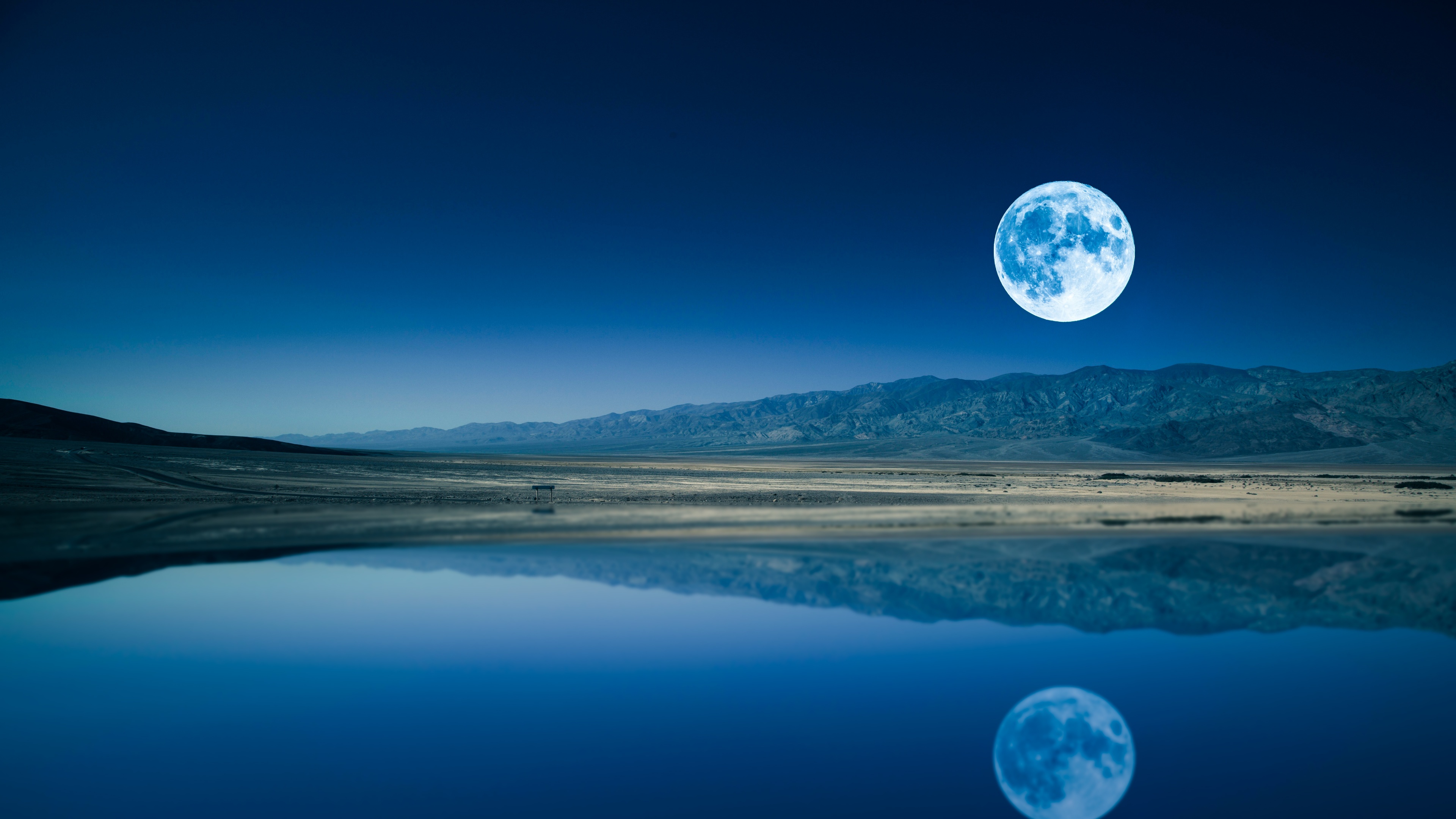 Full moon Night time