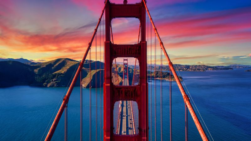 Golden Gate Bridge Aesthetic