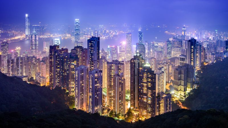 Victoria Peak Hong Kong City