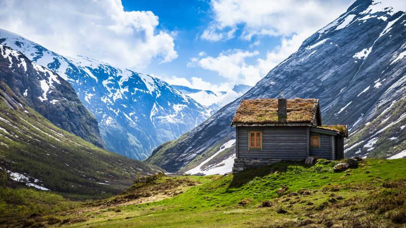 Valley House Glacier mountains