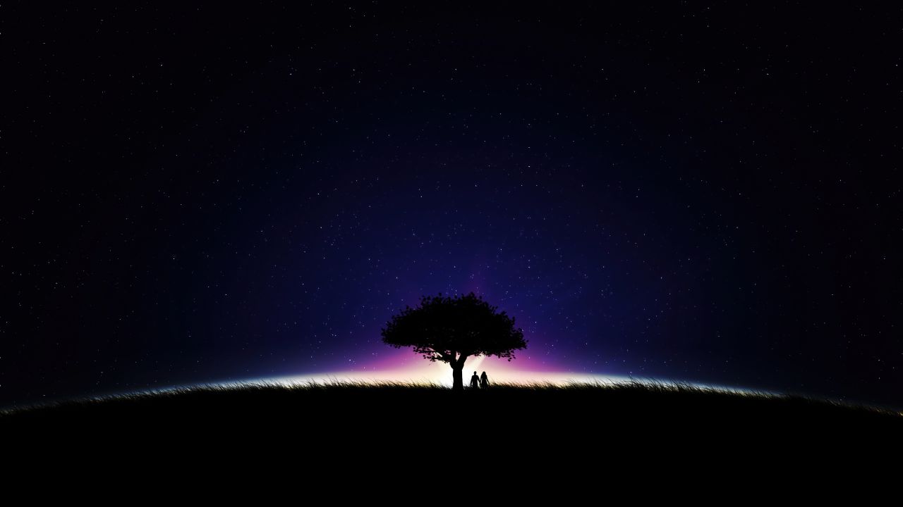 Couple Stars in sky