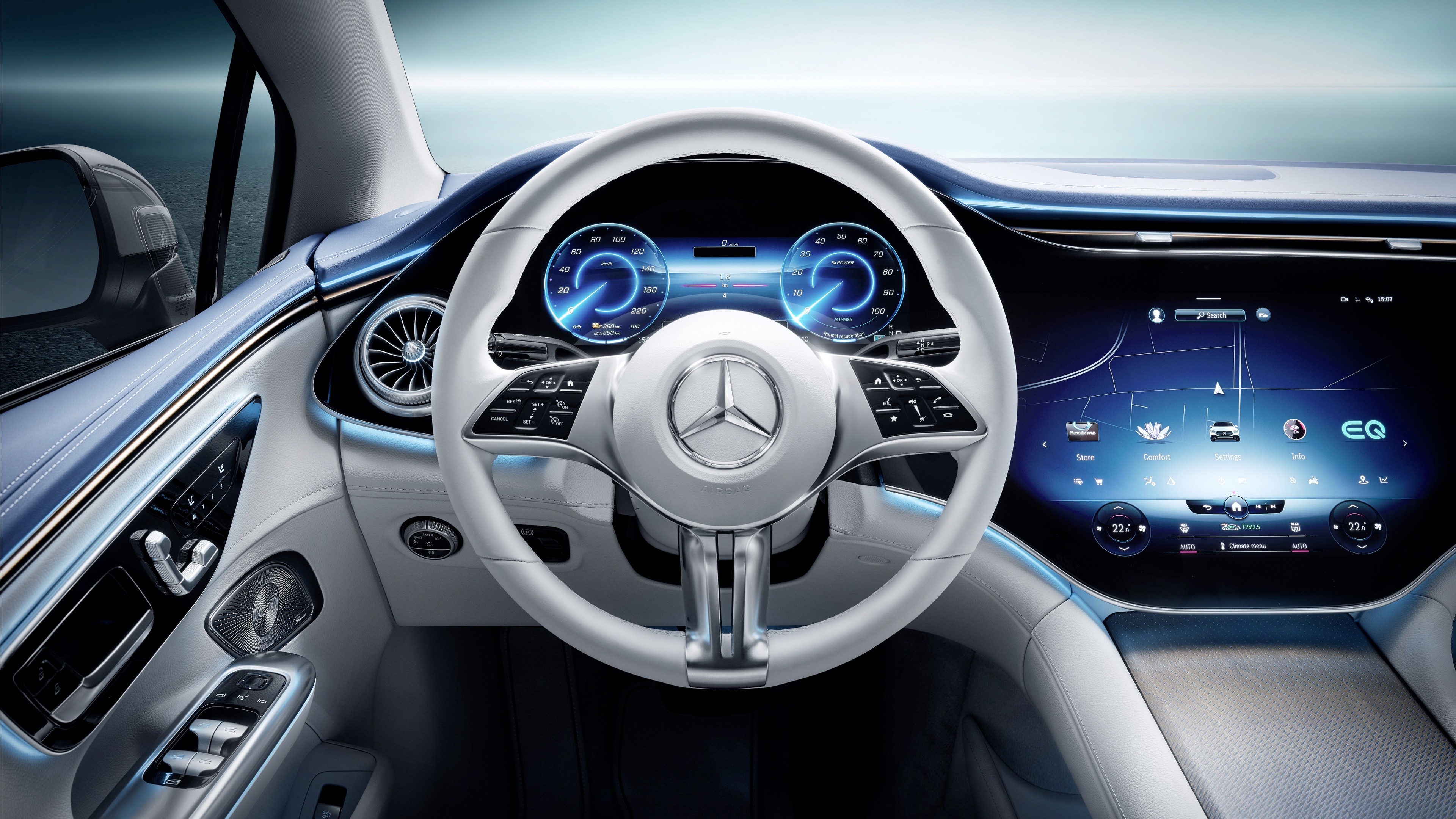 Mercedes-Benz EQE 350 AMG Line Interior